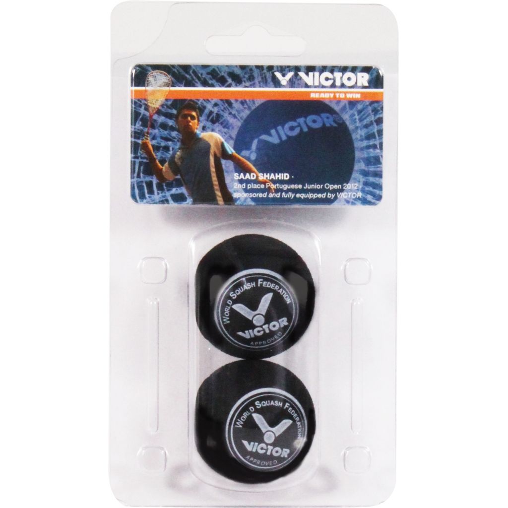 Victor Squashball Yellow 2 Pcs.