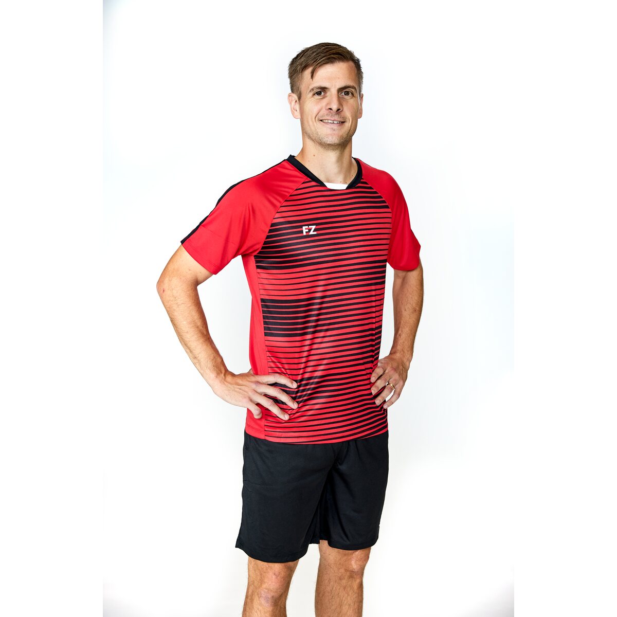 FZ Forza Lester M S/S Tee Chinese Red