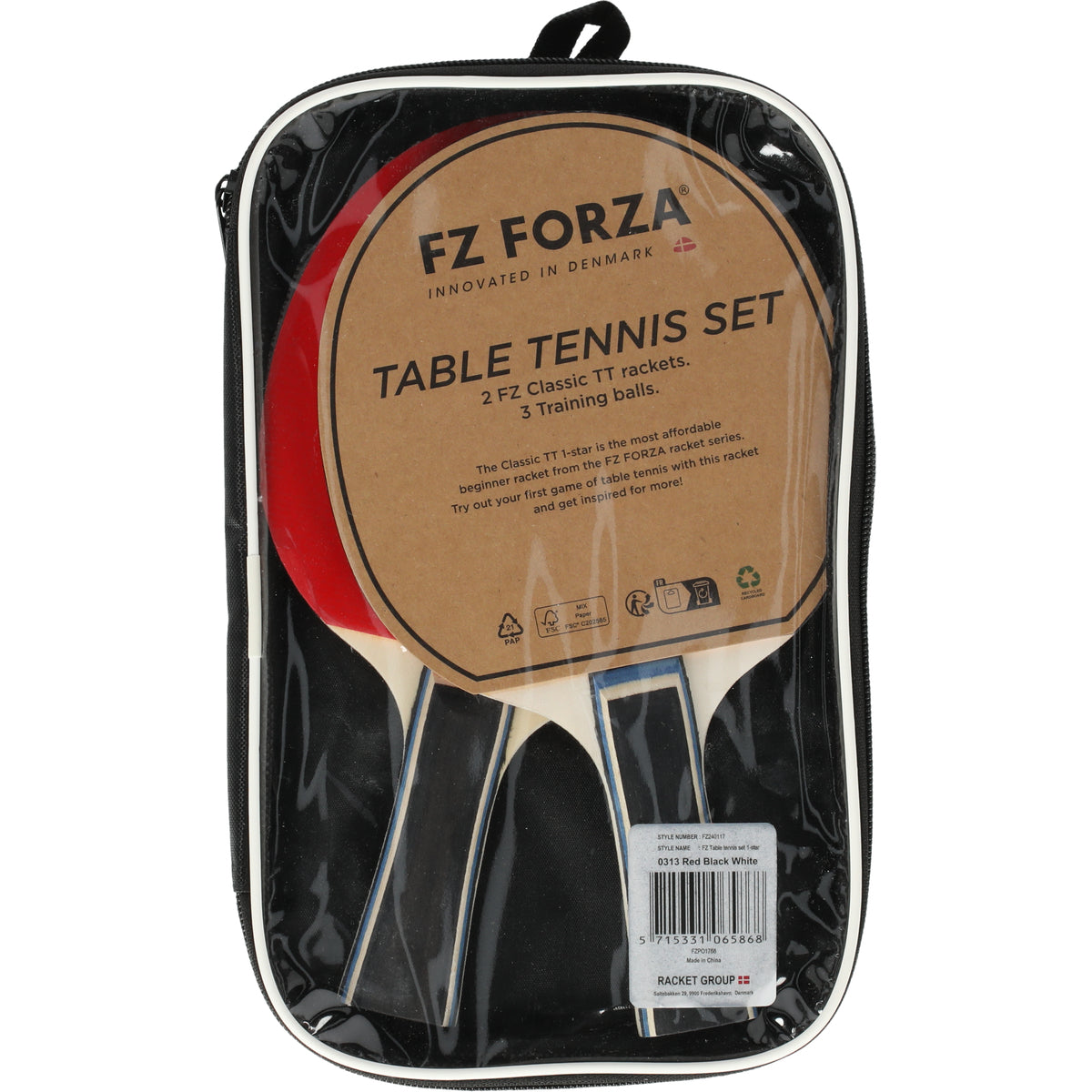 FZ Forza Table Tennis set 1-Star (FZ240117X)