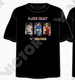 Victor T-2601 T-shirt, Shadow Black