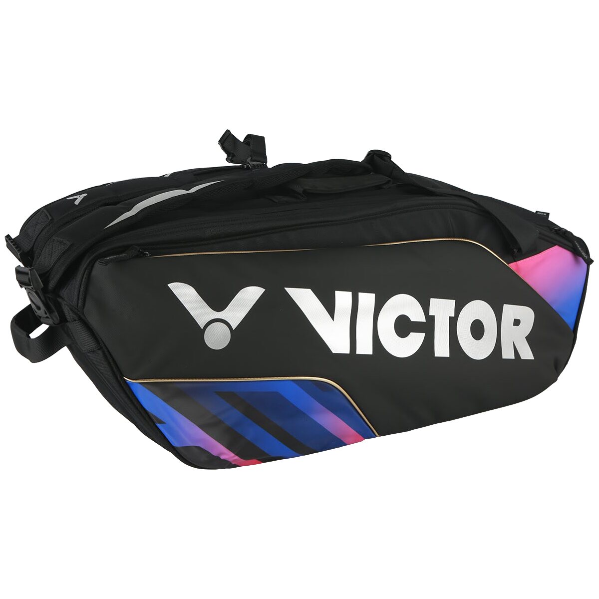 Victor BR9213 Badmintontaske (Black/Blue/Pink)