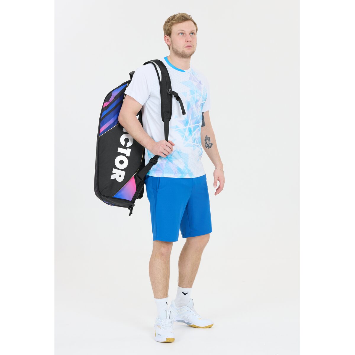 Victor BR9213 Badmintontaske (Black/Blue/Pink)