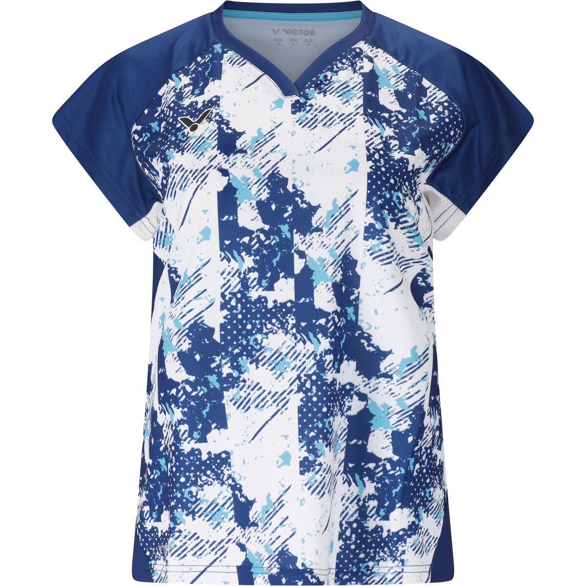 Victor T-66000TD Dame T-shirt, Azure