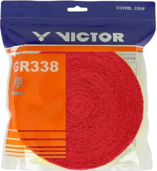 Victor Badminton Towel Grip GR338 (Rød)