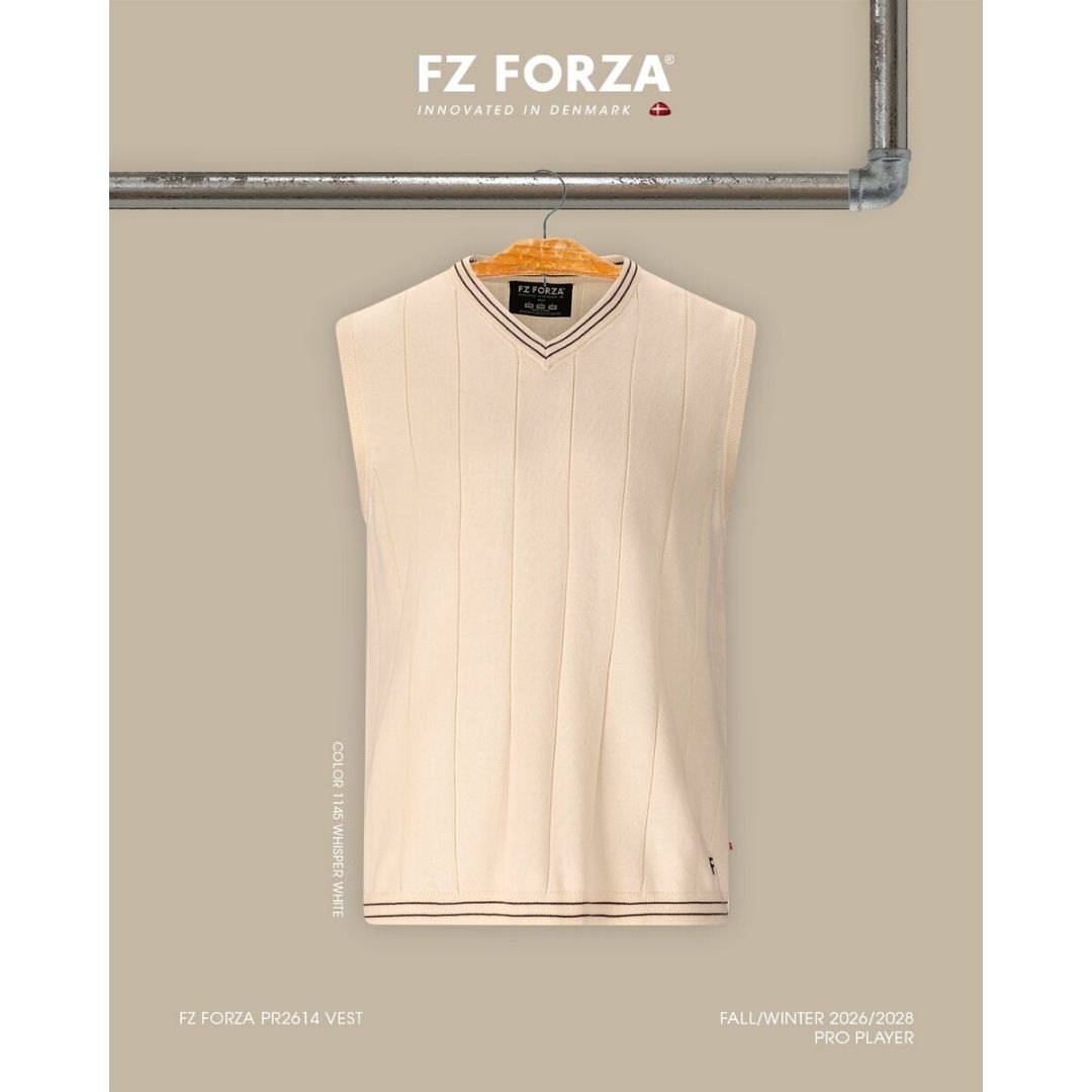 FZ Forza PR2614 M Knitted Vest (Whisper White)
