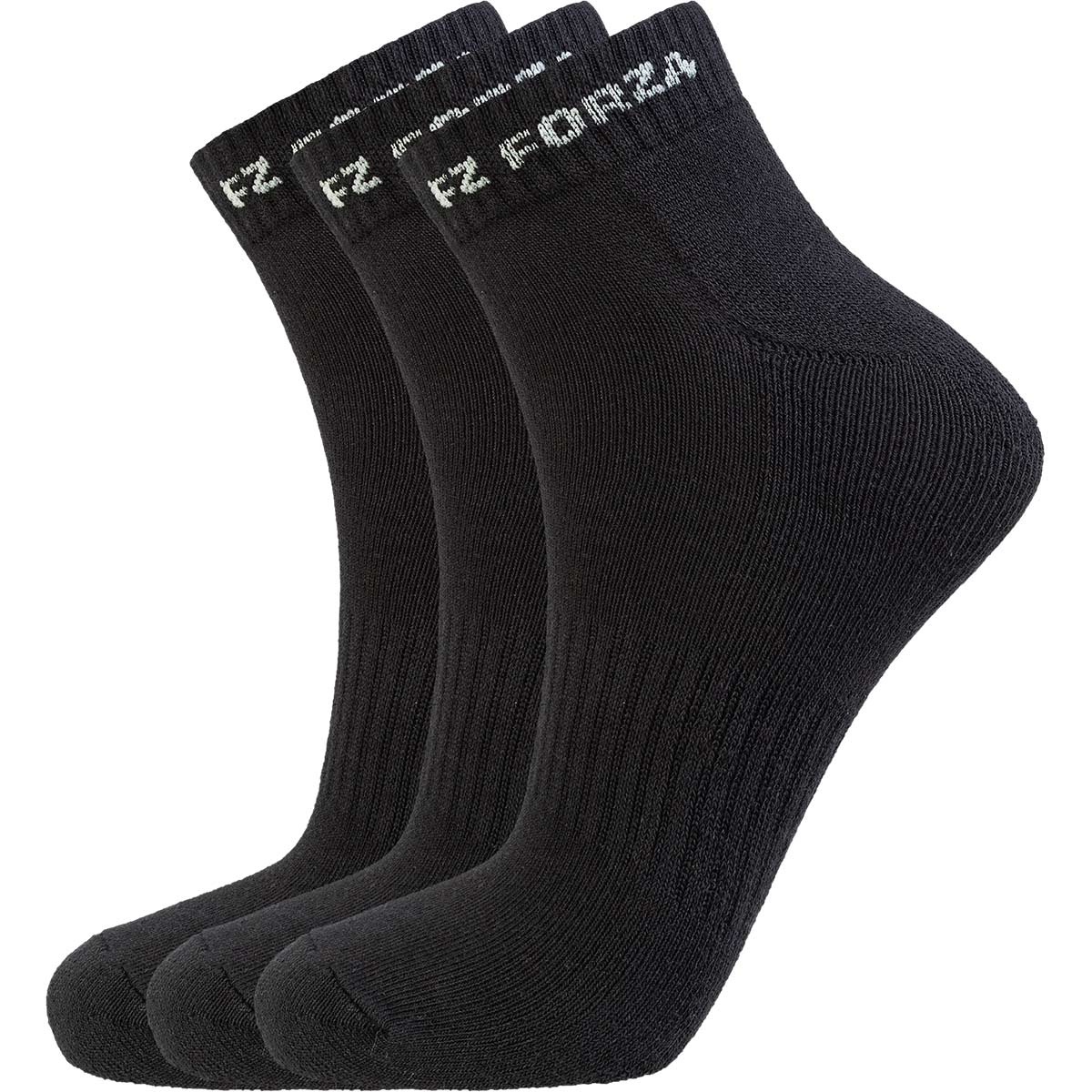 FZ Forza Comfort Sock Short 3 Pack Black
