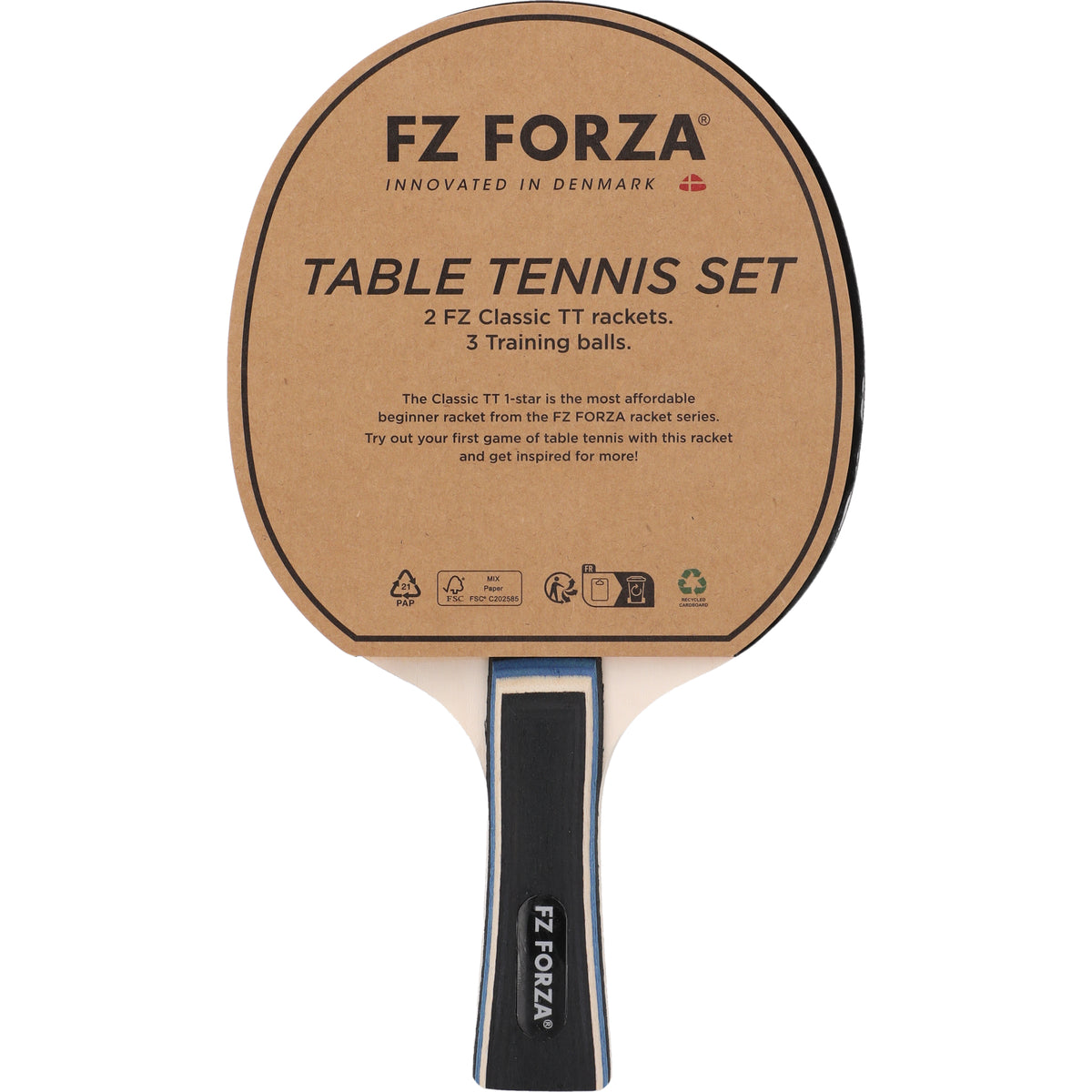 FZ Forza Table Tennis set 1-Star (FZ240117X)