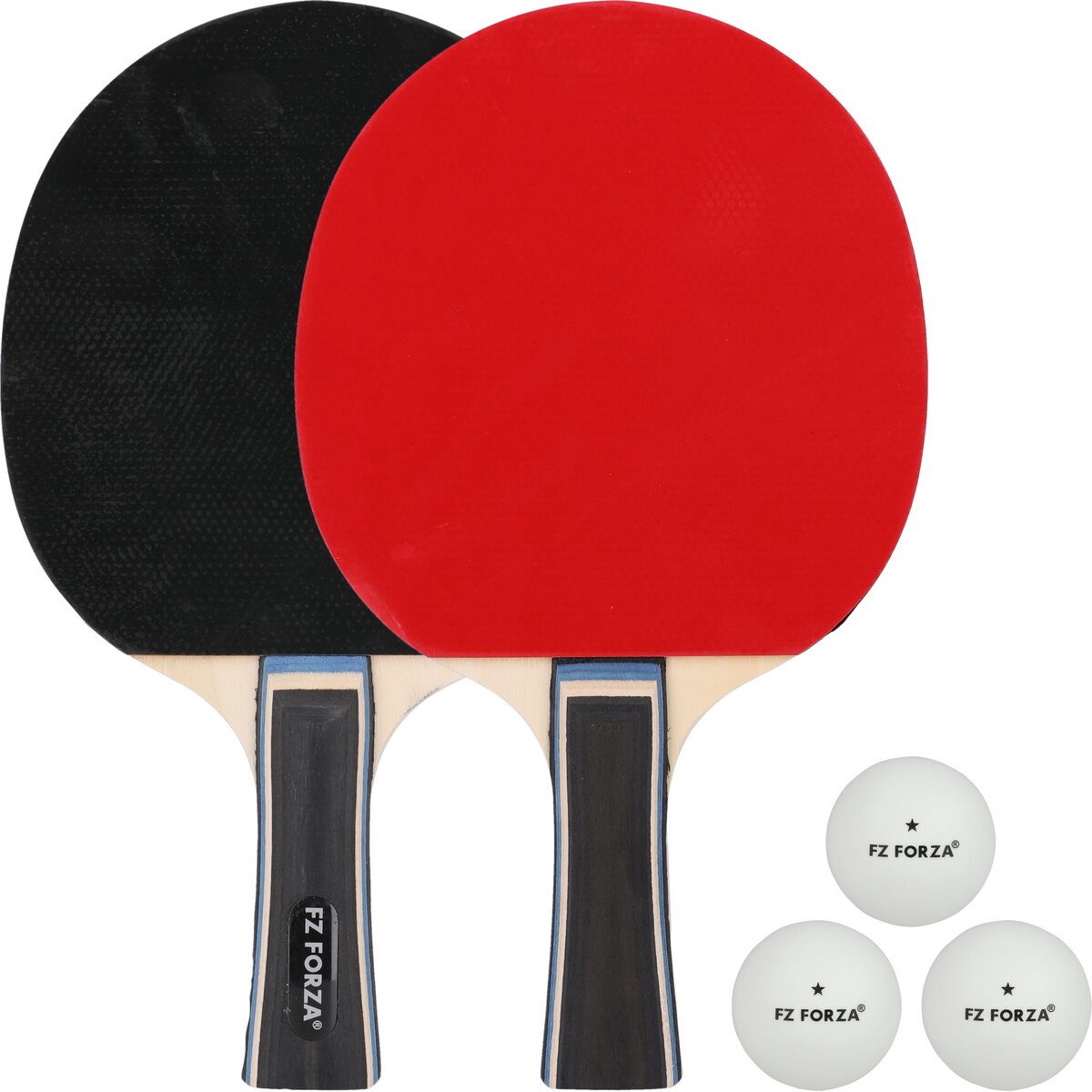 FZ Forza FZ Bordtennissæt 1-star (2 bat + 3 bolde)