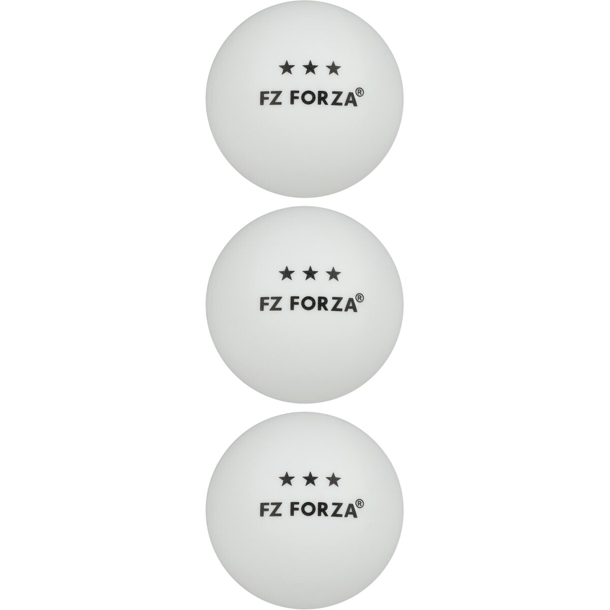 FZ Forza FZ Bordtennissæt 3-star (2 bat + 3 bolde)