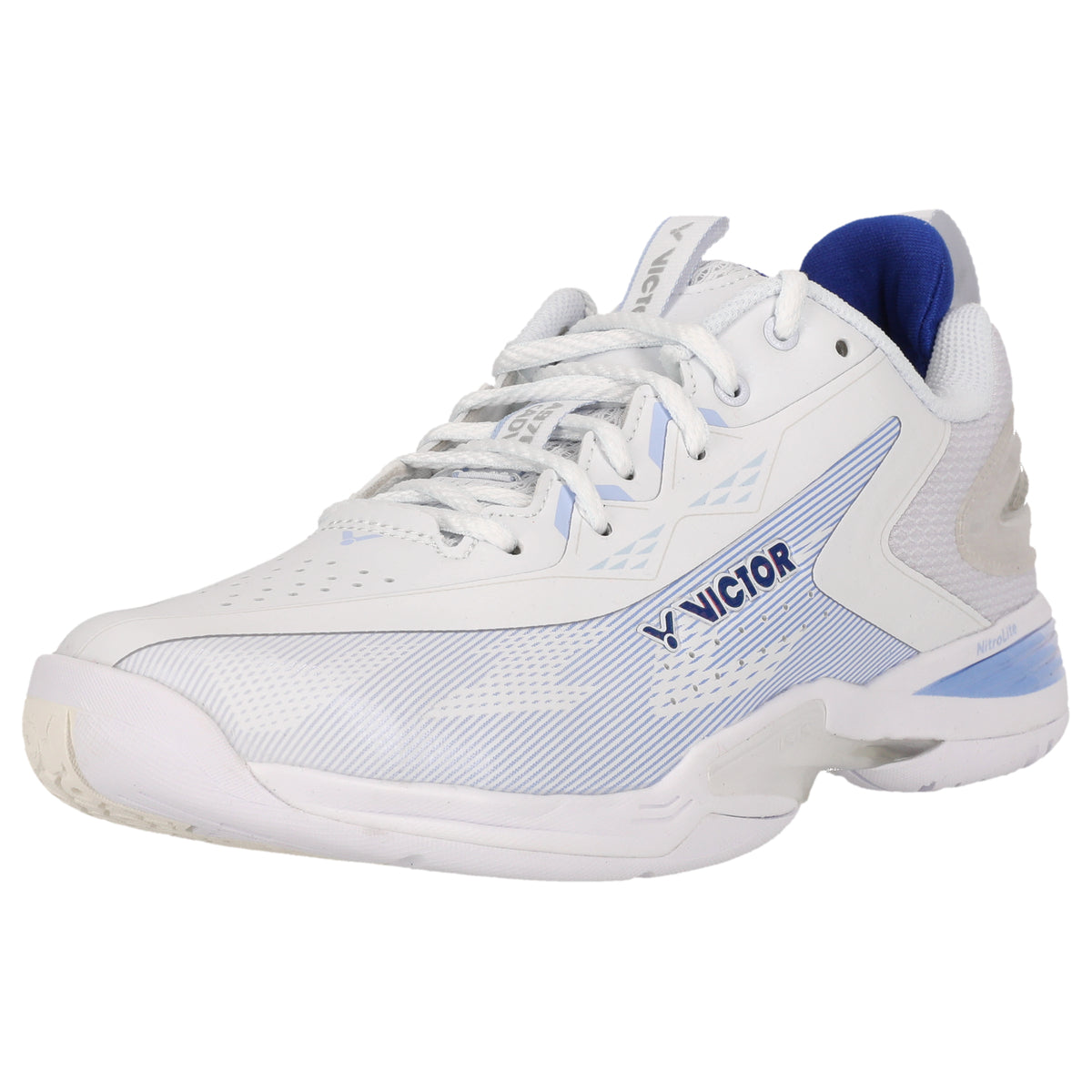 Victor A970cADV (White/Corydalis Blue) Badmintonsko
