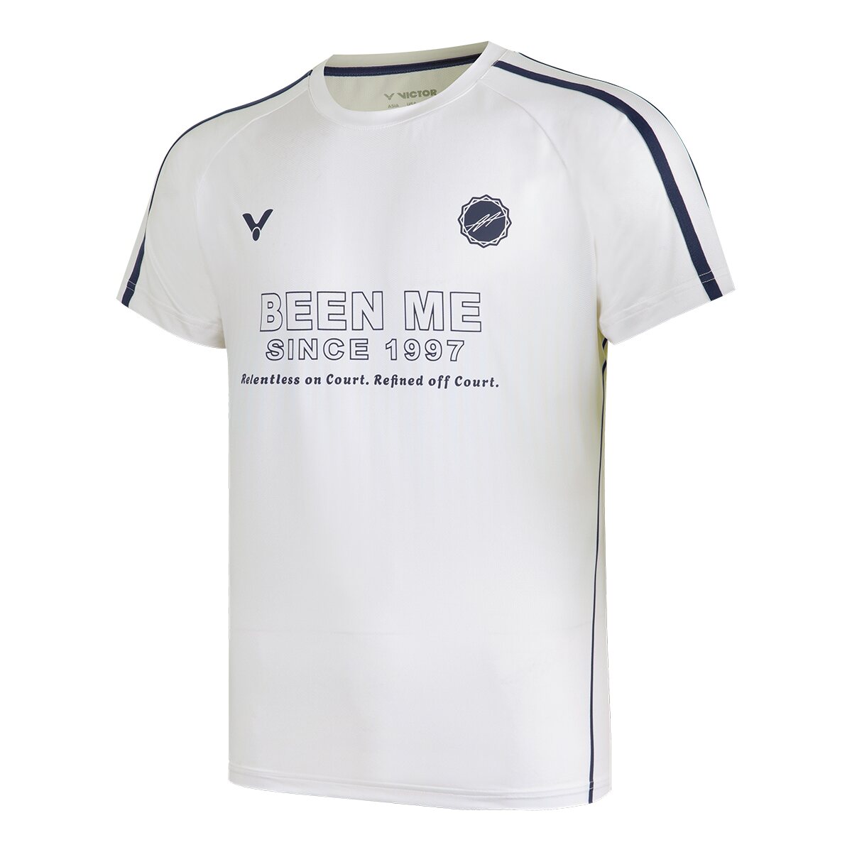 Victor T-601 AA T-shirt, Arctic White