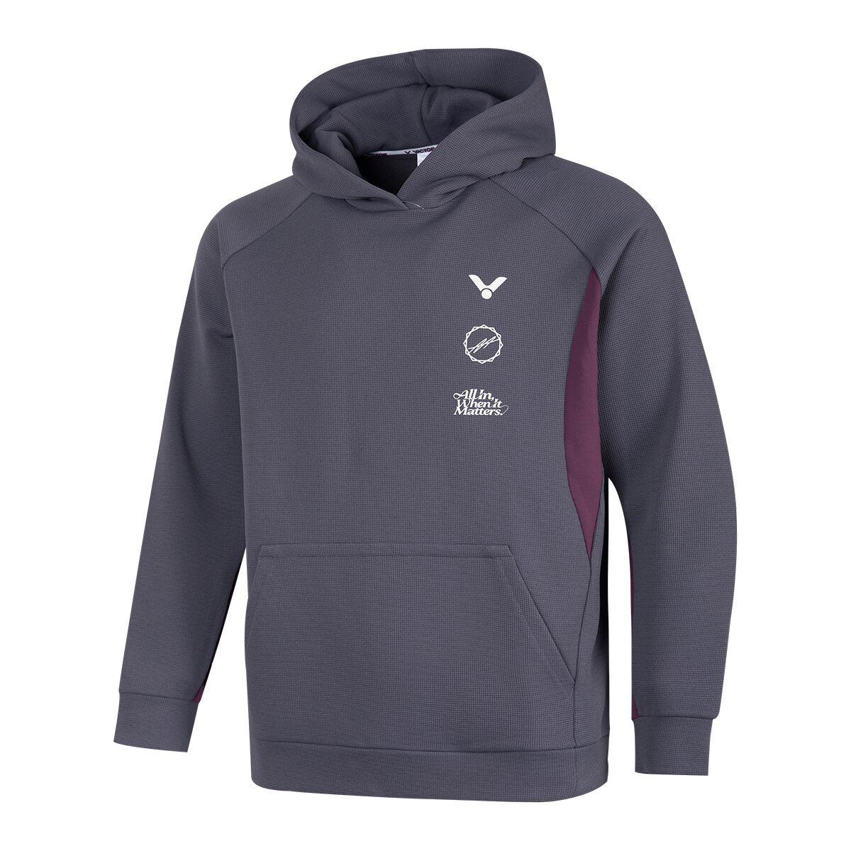 Victor T-605 AA Hættetrøje, Strata Grey